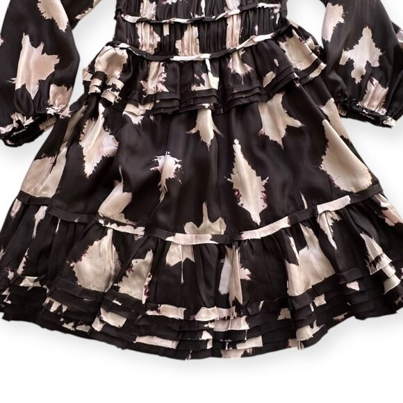 Ulla Johnson Emery tie-dye mini dress, Size  4, Nwt - Picture 12 of 16